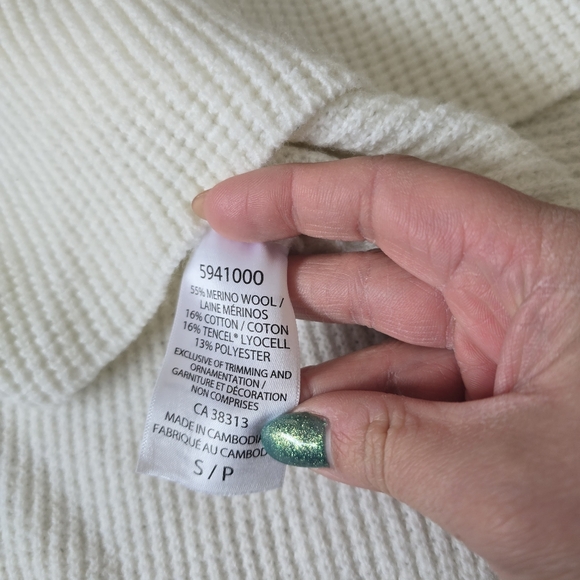 KERSH Merino Wool Cotton Sweater - Picture 7 of 9